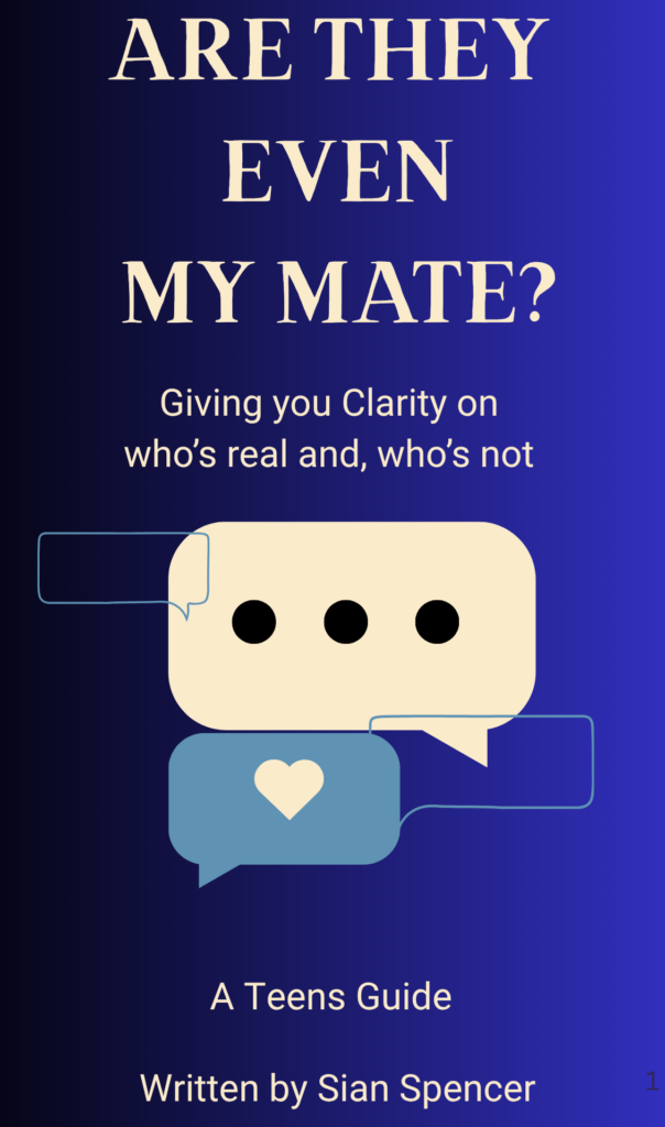Are they Even my mates? The book cover of a friendship book written by Sian Spencer at Diverse Living Devon a book giving clarity on friendships for secondary school aged young people.