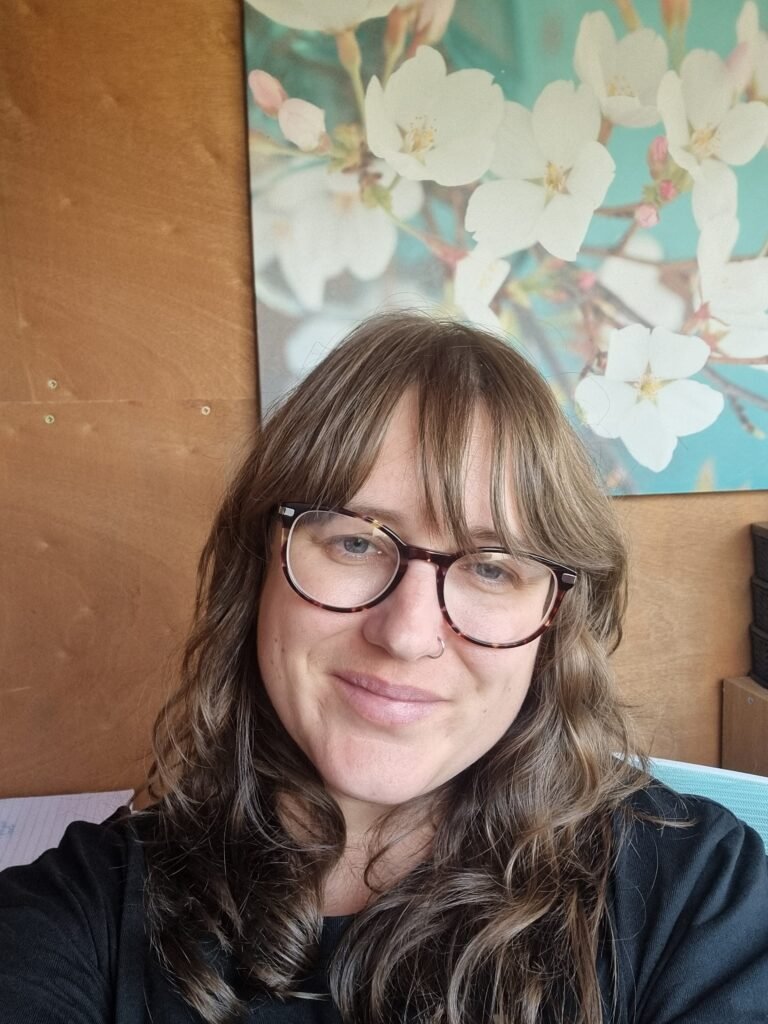 An image of Sian Spencer Founder of Diverse Living Devon. Neurodivergent support mentor and chronic illness support.