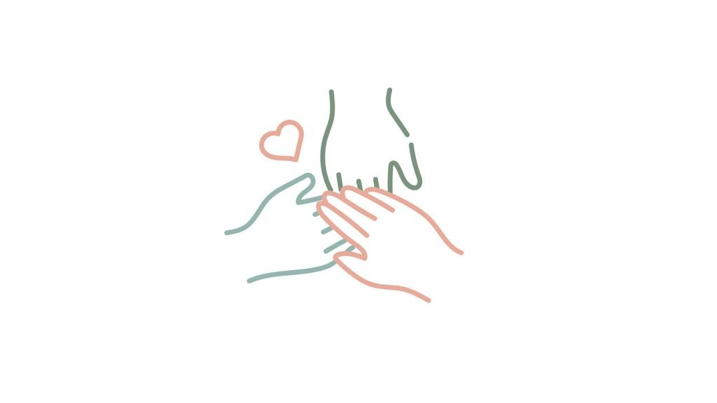 Hands repairing, apologising, rebuilding, supporting